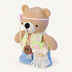 Hippie Outfit amigurumi by Madelenon