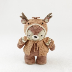 Hornero Outfit amigurumi by Madelenon