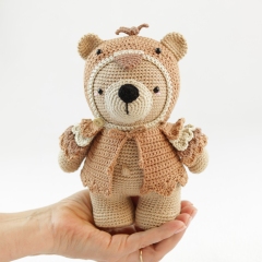 Hornero Outfit amigurumi pattern by Madelenon