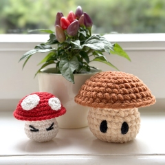 Mushroom Amigurumi amigurumi by DIY Fluffies
