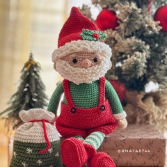 Christmas Santa & Mrs. Claus  amigurumi by RNata