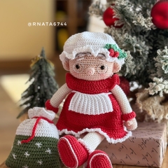 Christmas Santa & Mrs. Claus  amigurumi pattern by RNata