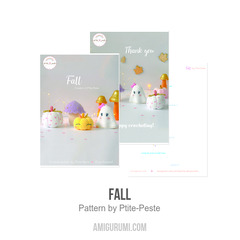 Fall amigurumi pattern by P'tite Peste
