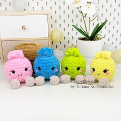 Rainbow Dumpling amigurumi pattern by TANATIcrochet
