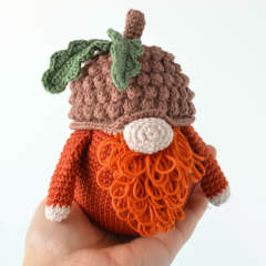 Fall Gnomes amigurumi by Elisas Crochet
