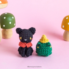 Willow the Witch amigurumi pattern by Lemon Yarn Creations