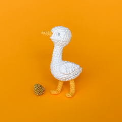 Goose amigurumi pattern by Curiouspapaya