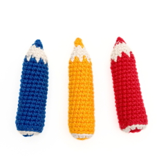 Pencil amigurumi by Curiouspapaya