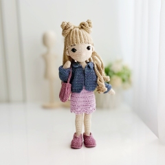 School Vibe amigurumi by Fluffy Tummy
