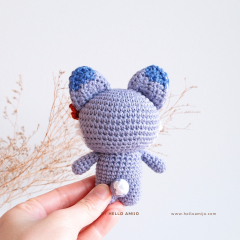 Floral Fox Crochet Pattern amigurumi by Hello Amijo