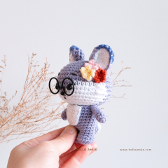 Floral Fox Crochet Pattern amigurumi pattern by Hello Amijo