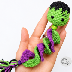Halloween wind spinner collection amigurumi by yarnacadabra