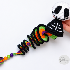 Halloween wind spinner collection amigurumi pattern by yarnacadabra