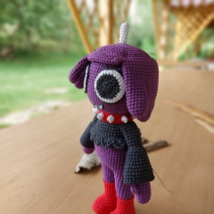 Waxwell the Candle amigurumi by Iryna Zubova