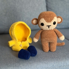 Maurice the Monkey amigurumi pattern by Pracownia Blask