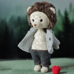 Lion Edward (Twilight) amigurumi by Crochery