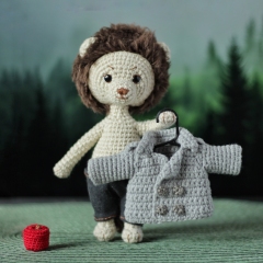 Lion Edward (Twilight) amigurumi pattern by Crochery