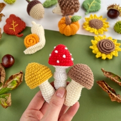 10 in 1 Fall bundle amigurumi pattern by AmiGuide