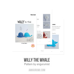 Willy the Whale amigurumi pattern by engurumist