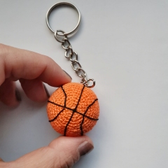 Basketball Keychain Pattern amigurumi pattern by EmmaS Dolls