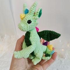 Crochet Dragon Pattern amigurumi pattern by EmmaS Dolls