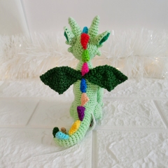 Crochet Dragon Pattern amigurumi by EmmaS Dolls