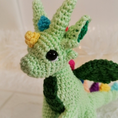 Crochet Dragon Pattern amigurumi pattern by EmmaS Dolls