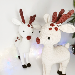Crochet Reindeer Amigurumi Pattern amigurumi pattern by EmmaS Dolls