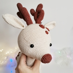 Crochet Reindeer Amigurumi Pattern amigurumi by EmmaS Dolls