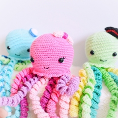 Cute Octopus Crochet Pattern amigurumi by EmmaS Dolls