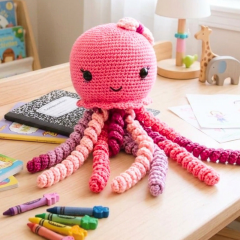 Cute Octopus Crochet Pattern amigurumi pattern by EmmaS Dolls