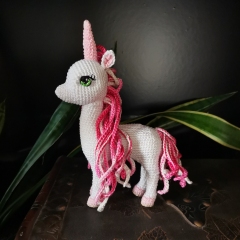 Elli the Dream Unicorn Crochet Patt amigurumi pattern by EmmaS Dolls