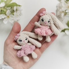 Little Ballerina Bunny amigurumi pattern by EmmaS Dolls