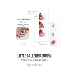 Little Ballerina Bunny amigurumi pattern by EmmaS Dolls