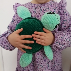 Plush Sea Turtle Crochet Pattern amigurumi pattern by EmmaS Dolls