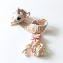 Rainbow Unicorn Bookmark Pattern amigurumi pattern by EmmaS Dolls