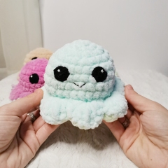 Reversible Moody Octopus Crochet amigurumi by EmmaS Dolls