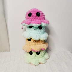 Reversible Moody Octopus Crochet amigurumi pattern by EmmaS Dolls