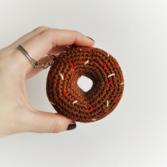Sweet Crochet Donut Two Sizes amigurumi pattern by EmmaS Dolls
