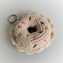 Sweet Crochet Donut Two Sizes amigurumi by EmmaS Dolls