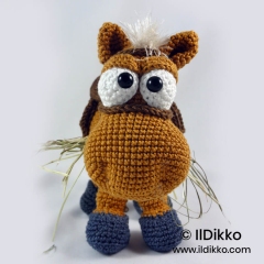 Herbert the Horse amigurumi pattern by IlDikko