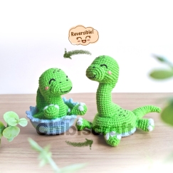 Reversible Baby Brachiosaurus 