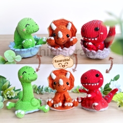 Reversible Baby Dinosaur 1