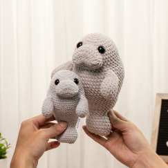 Manatee Mama and Baby