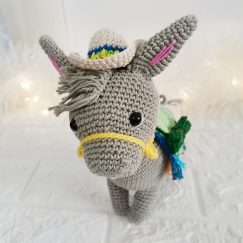 Festive Donkey Pattern
