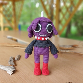 Waxwell the Candle amigurumi pattern by Iryna Zubova