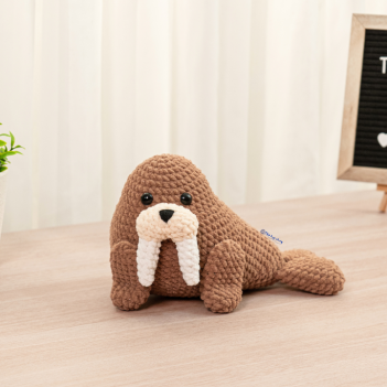 Walrus Pattern amigurumi pattern by The Loop Story