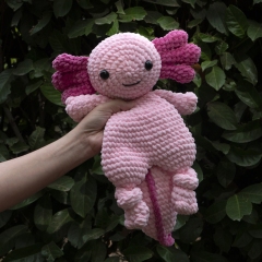 Axolotl Lovey amigurumi pattern by MevvSan