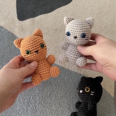 Baby #12 Cat amigurumi pattern by Bunnies and Yarn