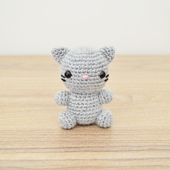 Baby #12 Cat amigurumi by Bunnies and Yarn